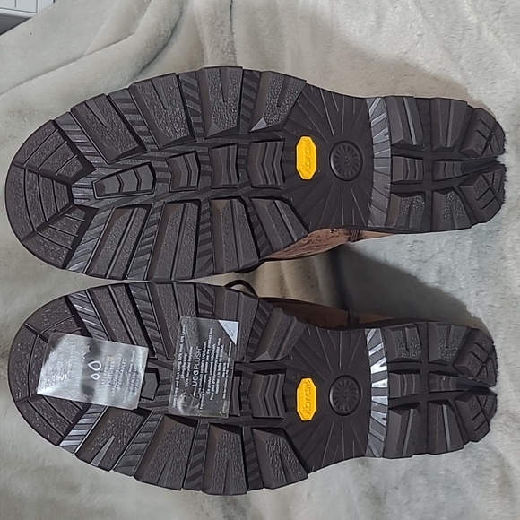 Ugg Kirkson Distressed Leather Boots Mens Size 12 - Picture 5 of 11